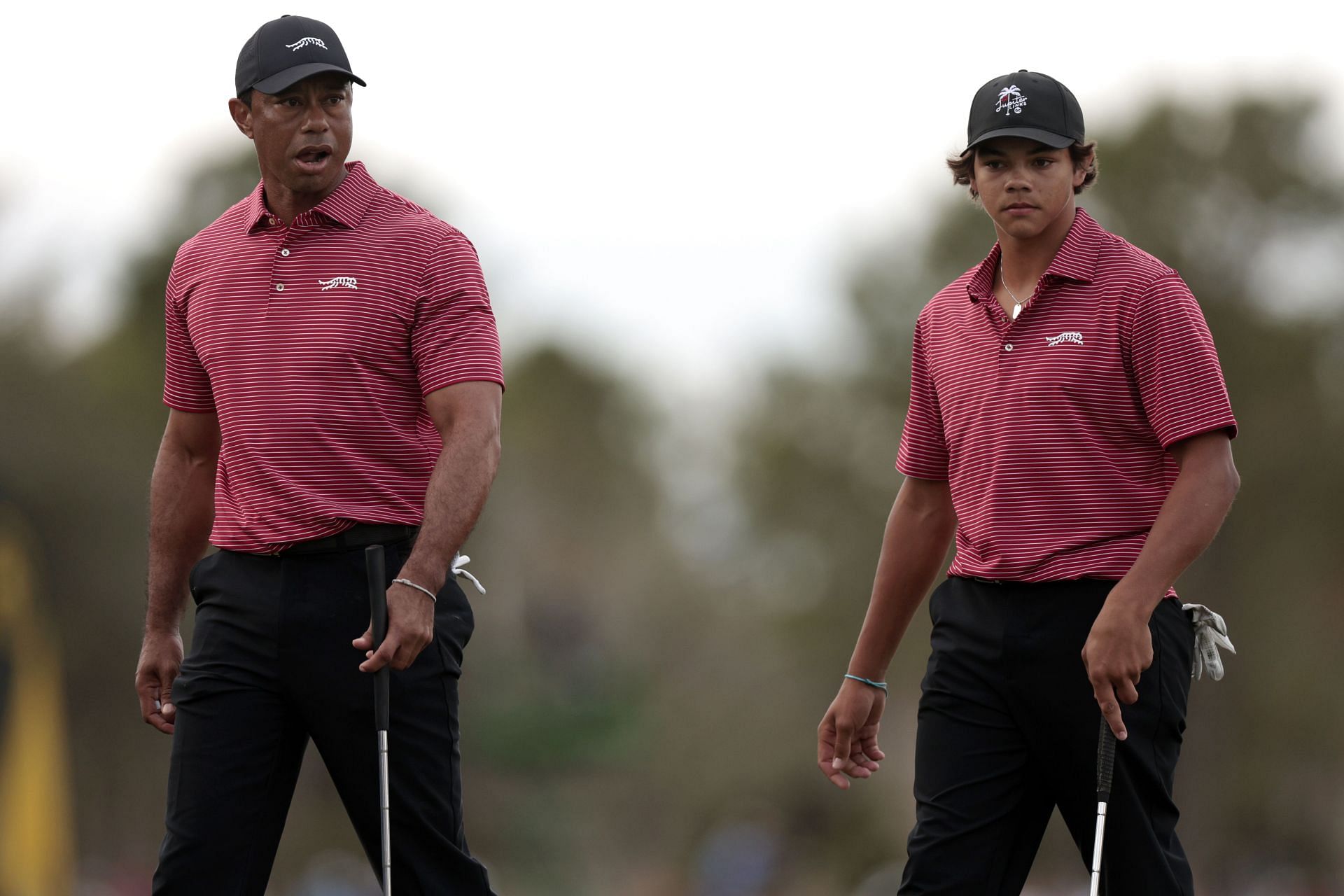 Tiger Woods and Charlie Woods (Source: Getty)